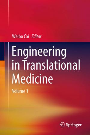 Cover of the book Engineering in Translational Medicine by Clarisse Sieckenius de Souza, Luciana Cardoso de Castro Salgado, Carla Faria Leitão