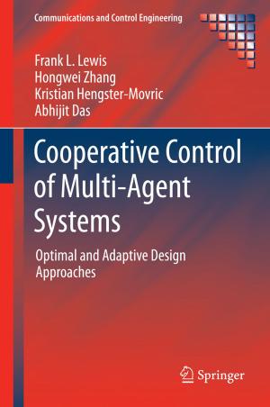 Book cover of Cooperative Control of Multi-Agent Systems