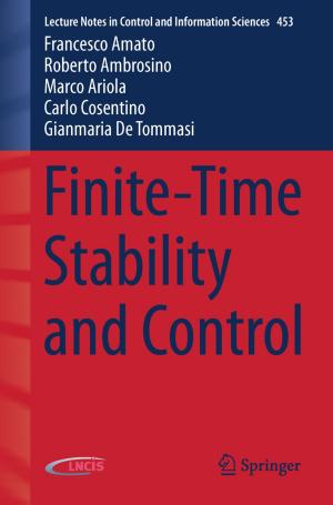 Cover of the book Finite-Time Stability and Control by Marius Paulescu, Eugenia Paulescu, Paul Gravila, Viorel Badescu