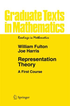 Book cover of Representation Theory
