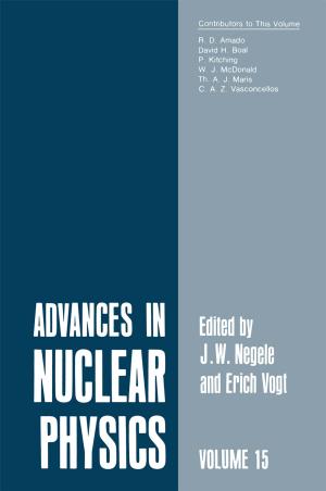 Cover of the book Advances in Nuclear Physics by T.V.S. Ramamohan Rao, Ranjul Rastogi