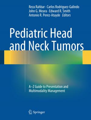 Cover of the book Pediatric Head and Neck Tumors by J. R. Averill