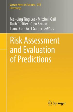 Cover of the book Risk Assessment and Evaluation of Predictions by T. Mark Harwood, Luciano L'Abate