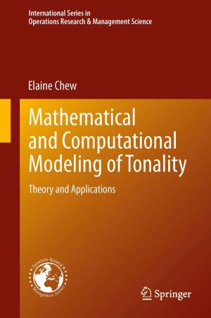 Book cover of Mathematical and Computational Modeling of Tonality
