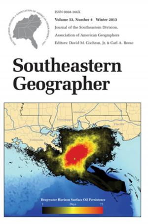 Cover of the book Southeastern Geographer by Blain Roberts