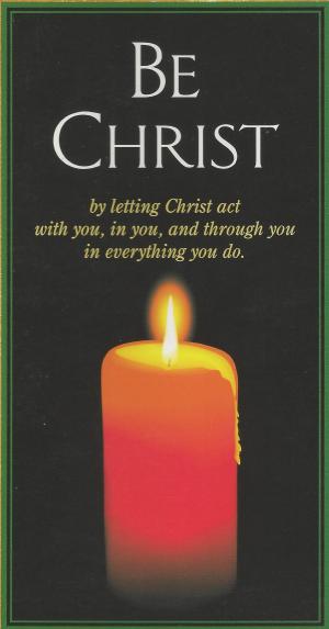 Book cover of Be Christian, Be Christ: Step One of the Immersed in Christ Series