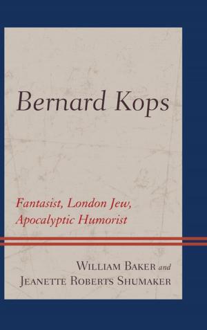Cover of the book Bernard Kops by Anthony Julian Tamburri