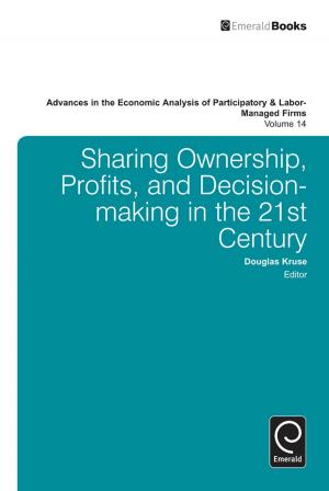 Cover of the book Advances in the Economic Analysis of Participatory and Labor-Managed Firms by Shaoming Zou
