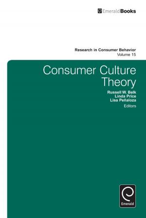 Cover of the book Consumer Culture Theory by Ginevra Gravili, Monica Fait