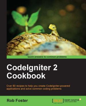 Cover of the book CodeIgniter 2 Cookbook by Hussein Nasser