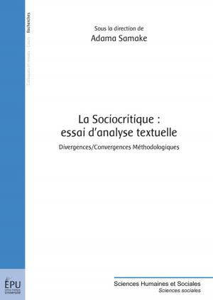 Cover of the book La Sociocritique by René Achard