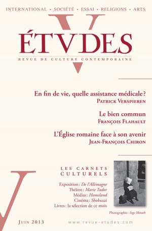 Cover of Etudes Juin 2013