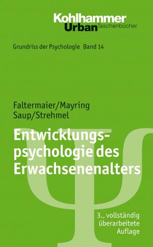 Book cover of Entwicklungspsychologie des Erwachsenenalters