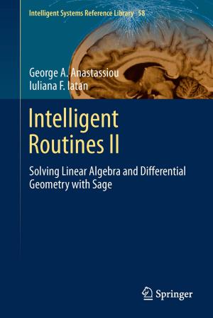 Cover of the book Intelligent Routines II by Pietro Zanuttigh, Giulio Marin, Carlo Dal Mutto, Fabio Dominio, Ludovico Minto, Guido Maria Cortelazzo