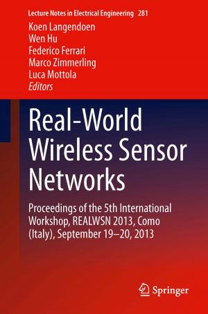 Cover of the book Real-World Wireless Sensor Networks by Elizabeth-Jane Burnett