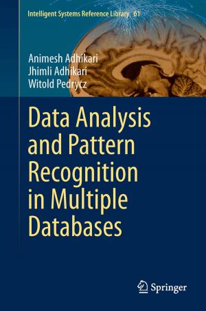 Cover of the book Data Analysis and Pattern Recognition in Multiple Databases by Pooya Khan Mohammad Beigi