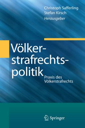 Cover of the book Völkerstrafrechtspolitik by H.G.F. Winkler