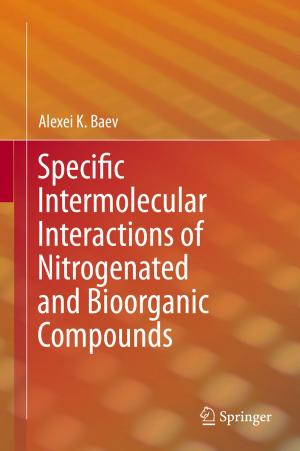 Book cover of Specific Intermolecular Interactions of Nitrogenated and Bioorganic Compounds