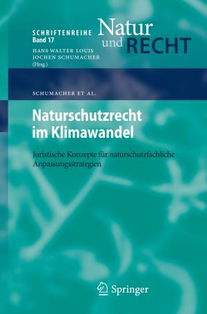 Cover of the book Naturschutzrecht im Klimawandel by Christine Osterloh-Konrad, Caroline Heber, Tobias Beuchert