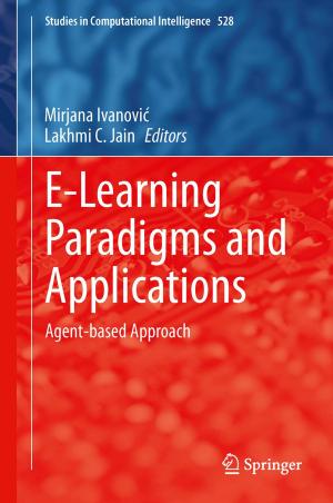 Cover of the book E-Learning Paradigms and Applications by Jörg Becker, Axel Winkelmann