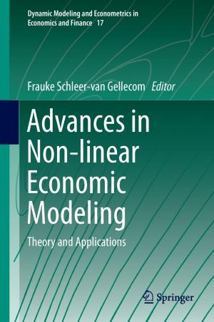 Cover of the book Advances in Non-linear Economic Modeling by Sergio G. Rodrigo