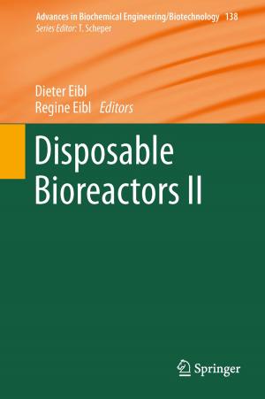 Cover of the book Disposable Bioreactors II by Min Zhang, Jun Zhang, Hong Zhou