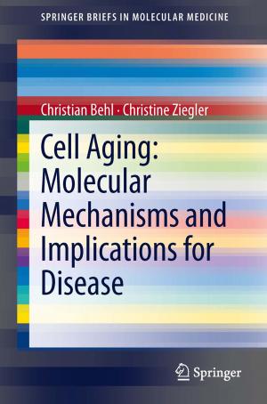 Book cover of Cell Aging: Molecular Mechanisms and Implications for Disease