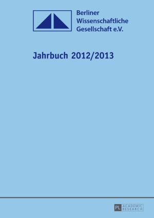 Cover of the book Jahrbuch 2012/2013 by Yves Bouvier