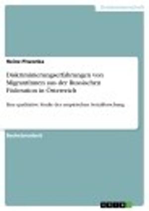 Cover of the book Diskriminierungserfahrungen von MigrantInnen aus der Russischen Föderation in Österreich by Katharina Schwarz