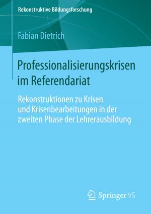 Cover of the book Professionalisierungskrisen im Referendariat by J. Matthias Starck