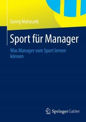 Cover of the book Sport für Manager by Bernd Okun, Hans Joachim Hoppe