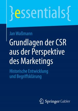 Cover of the book Grundlagen der CSR aus der Perspektive des Marketings by Bernd Schröder