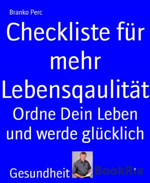 Cover of the book Checkliste für mehr Lebensqaulität by Florina Anghel, Jacqueline Temme