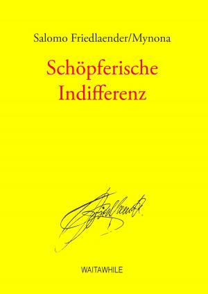 Cover of the book Schöpferische Indifferenz by Eric Cathey