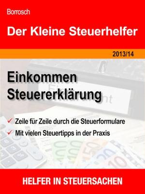 Cover of the book Der Kleine Steuerhelfer Steuererklärung 2013/14 by Friedrich Borrosch