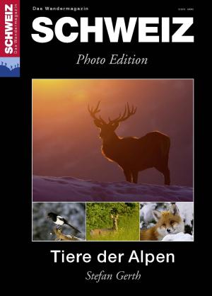 Book cover of Tiere der Alpen