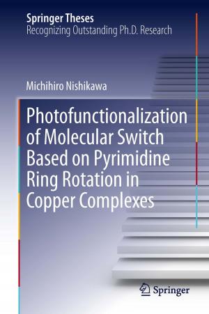 Cover of the book Photofunctionalization of Molecular Switch Based on Pyrimidine Ring Rotation in Copper Complexes by Ralf Bebenroth