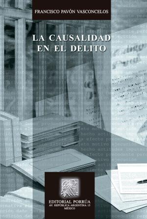 Cover of the book La causalidad en el delito by Rubén Minutti Zanatta; María del Rocío González Alcántara Lammoglia