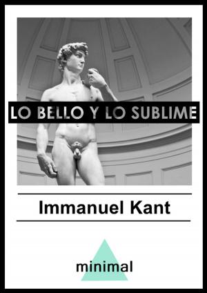 Cover of the book Lo bello y lo sublime by François De La Rochefoucauld