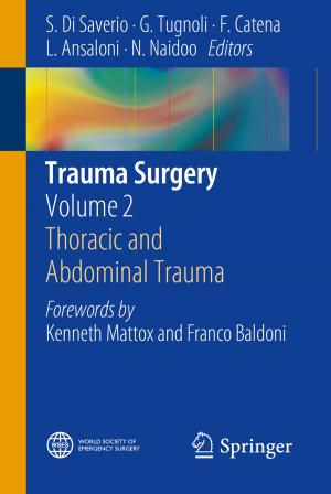 Cover of the book Trauma Surgery by Vincenzo Vullo, Francesco Vivio