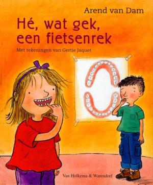 Cover of the book He, wat gek een fietsenrek! by Marianne Busser, Ron Schröder