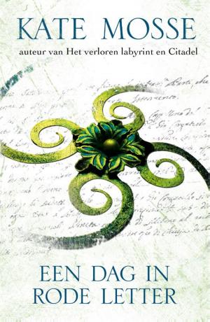 Cover of the book Een dag in rode letter by Harriet Evans