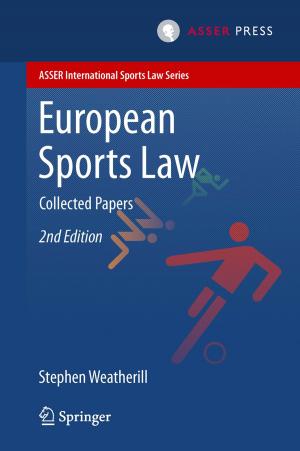 Cover of the book European Sports Law by Nicole S. van der Meulen