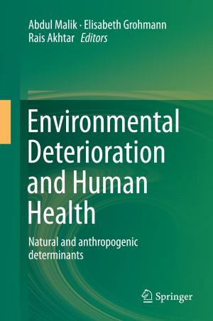 Cover of the book Environmental Deterioration and Human Health by Evandro Menezes de Carvalho
