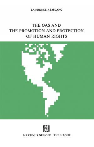Cover of the book The OAS and the Promotion and Protection of Human Rights by E. Gambrill, A. Martin