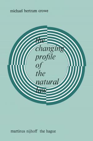 Cover of the book The Changing Profile of the Natural Law by Zygmunt Adamczewski