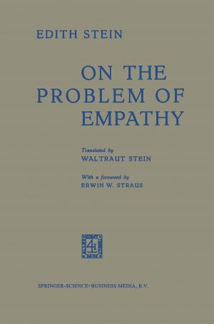 Cover of the book On the Problem of Empathy by S. Tweyman