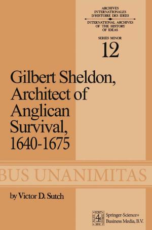 Cover of the book Gilbert Sheldon by T. Lenoir