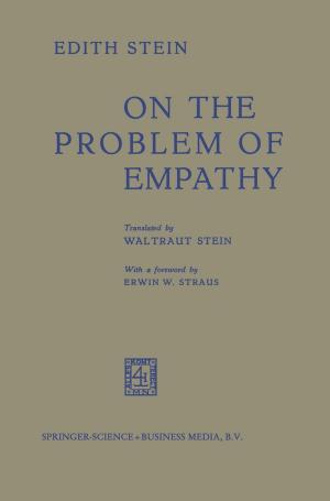 Cover of the book On the Problem of Empathy by Anuj verma