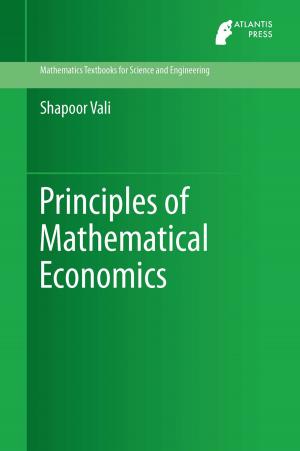 Book cover of Principles of Mathematical Economics